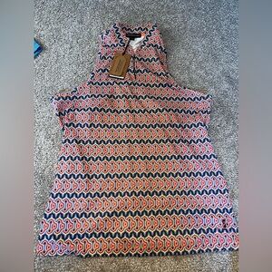 NEW! Women’s Patterned Sleeveless Top- Swannies- XXL